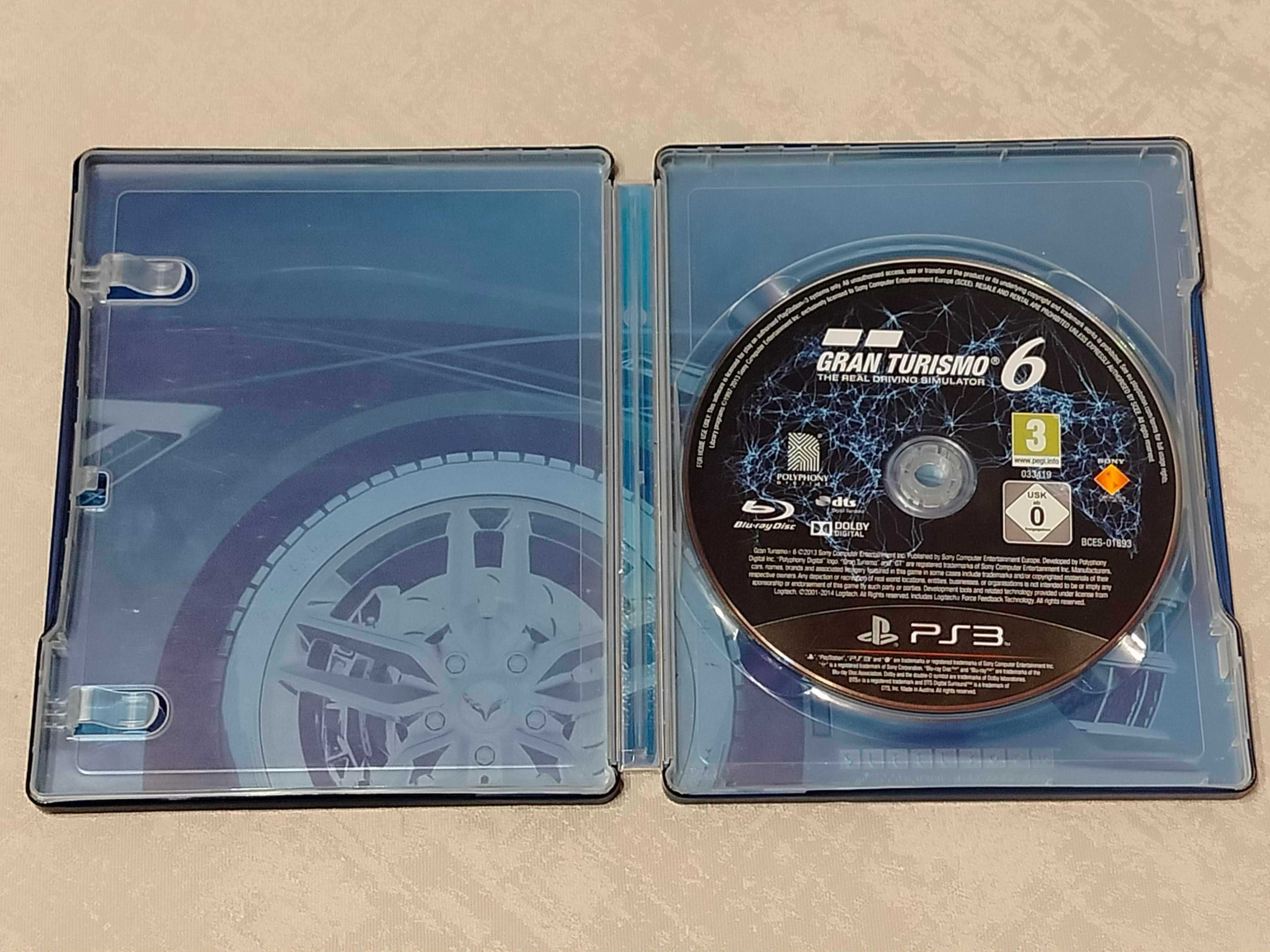 PS3 Gran Turismo 6 - Anniversary / Steelbook