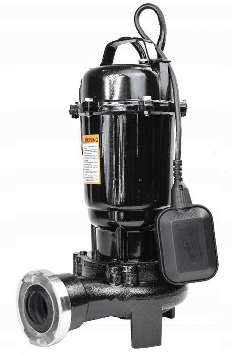 Pompa do wody brudnej szamba z nożem tnącym + wąż 30m