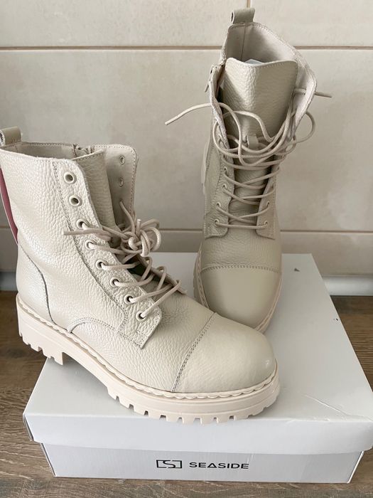 Botas pele verdadeira novas 38