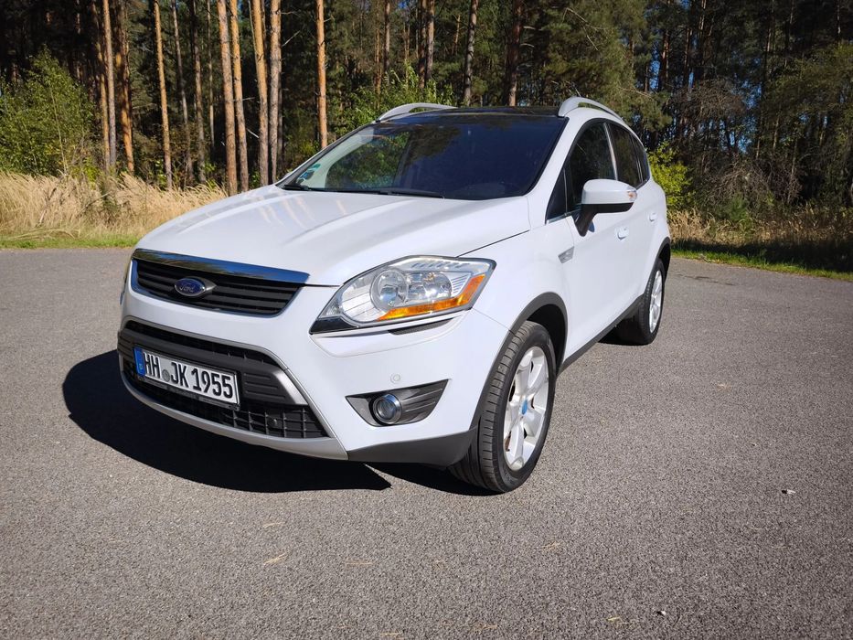 Ford Kuga 2.0 TDCI 4x4 136 KM Biała Perła ! Titanum !!!