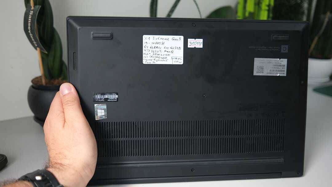 ThinkPad X1 Extreme Gen 3 I9 -10885H 64 512 GTX 1650 TI Max-Q 15,6 4K