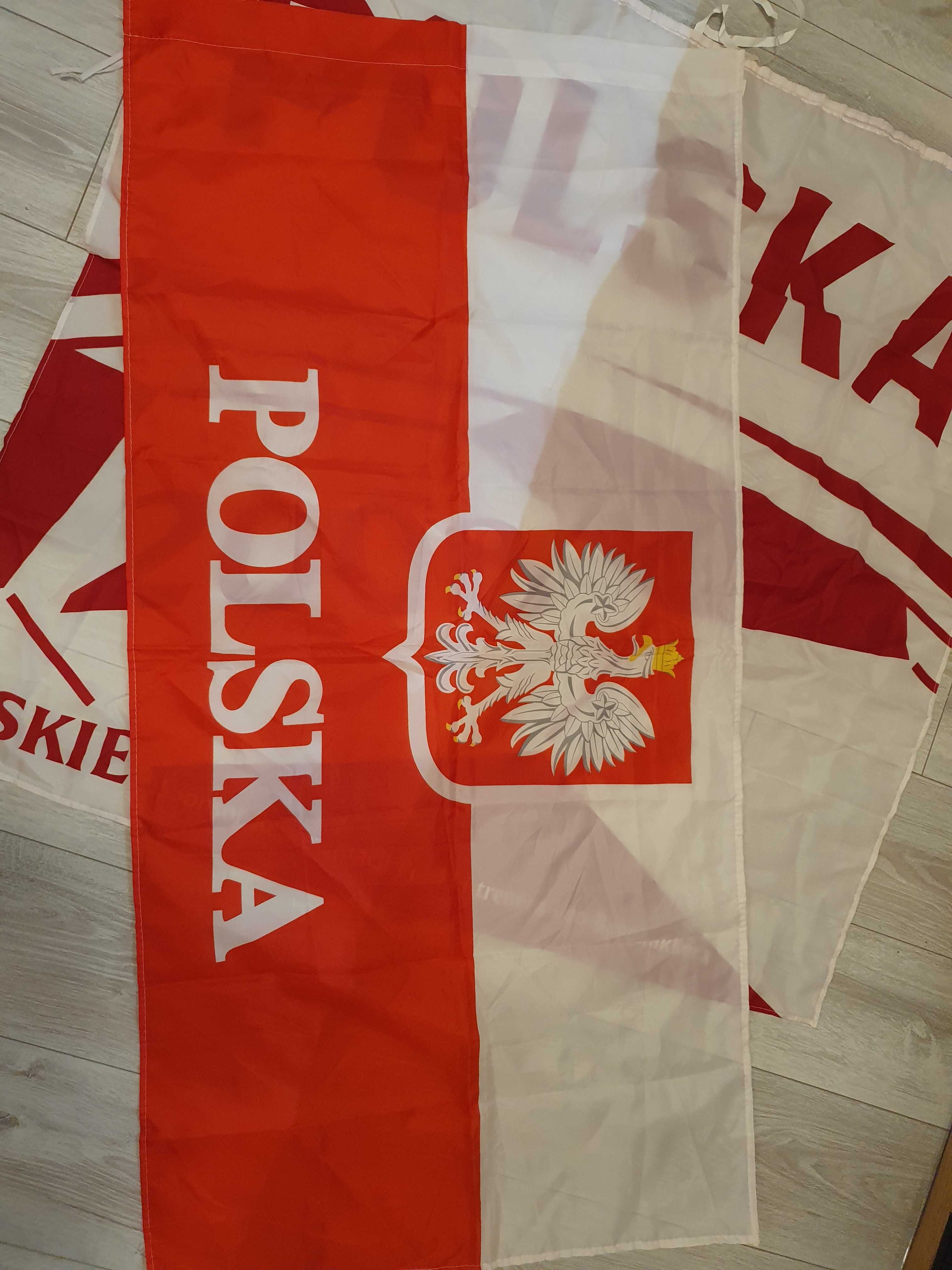 Flaga Polski super cena Polska na drzewiec football super cena