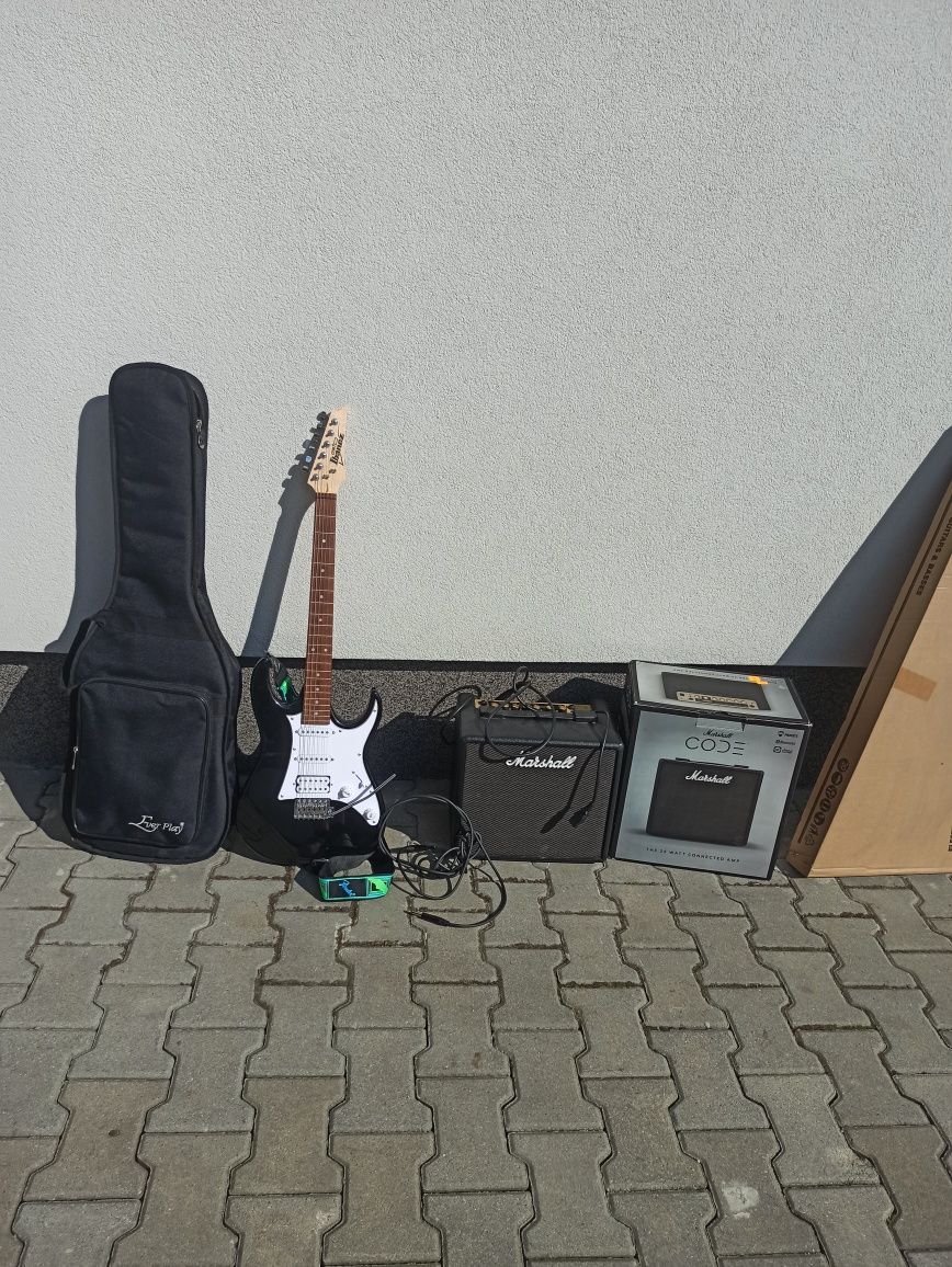 Zestaw gitara elektryczna+wzmacniacz