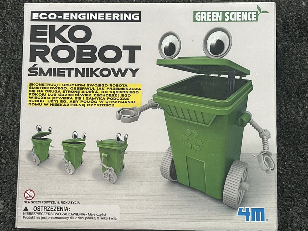 Eko robot śmietnikowy
