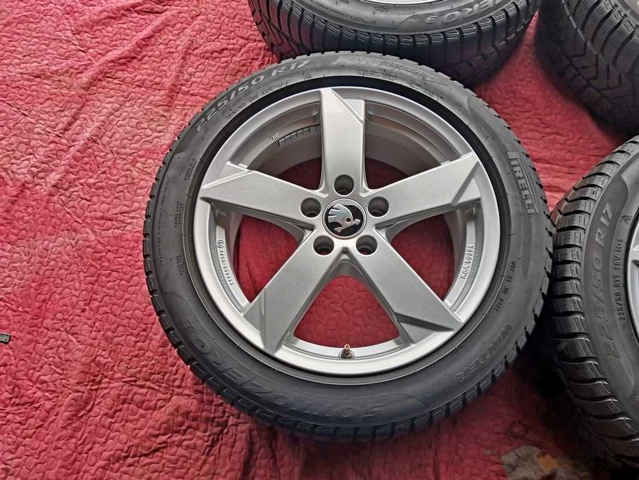 KOŁA zima 17' SKODA YETI KAROQ SUPERB Octavia ET38 - 5x112 - 225/50/17