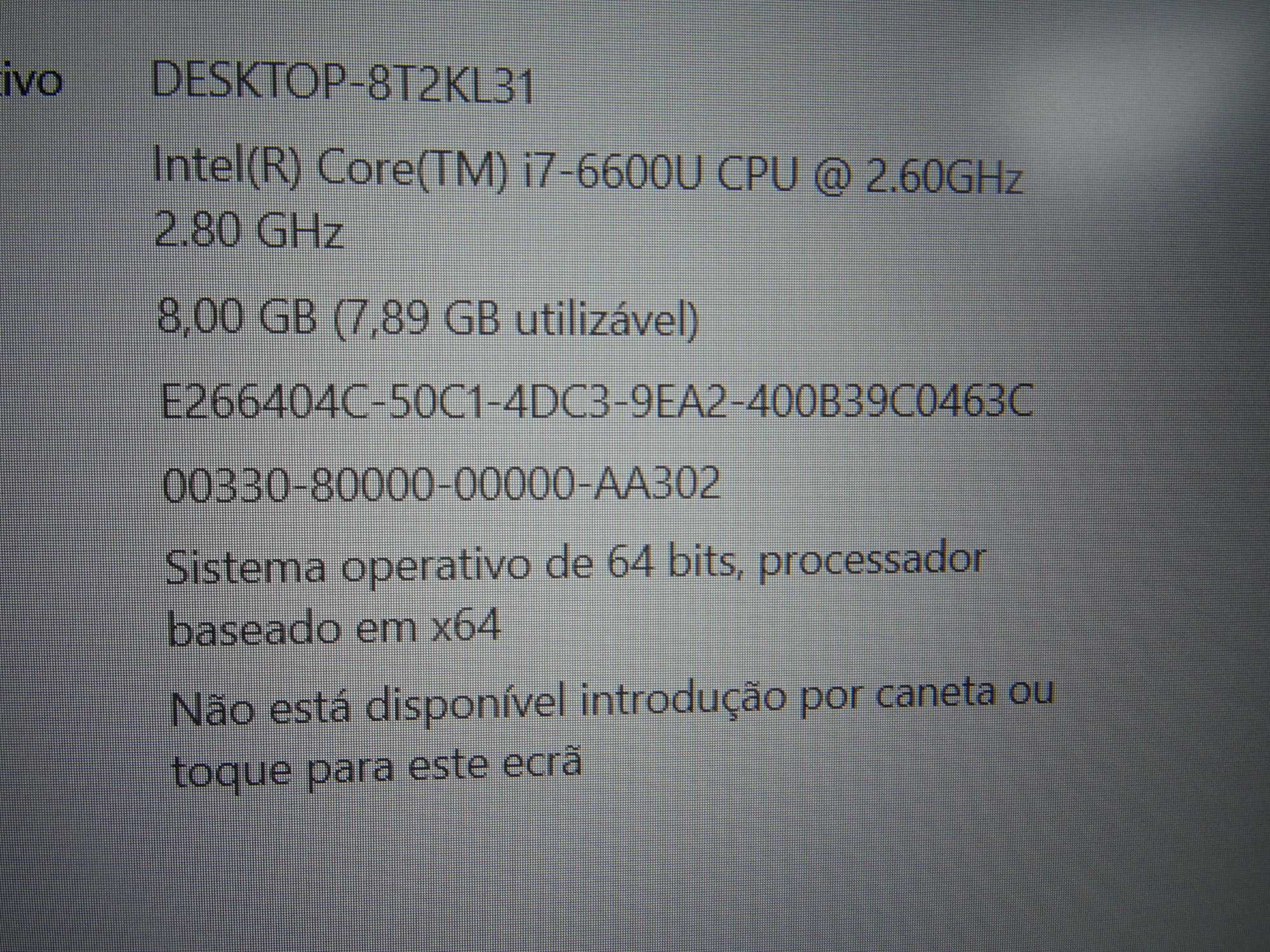 PROMOÇÃO: DELL 7270 - i7 de 6ª geração; 8/256, Full HD; 4G- Garantia