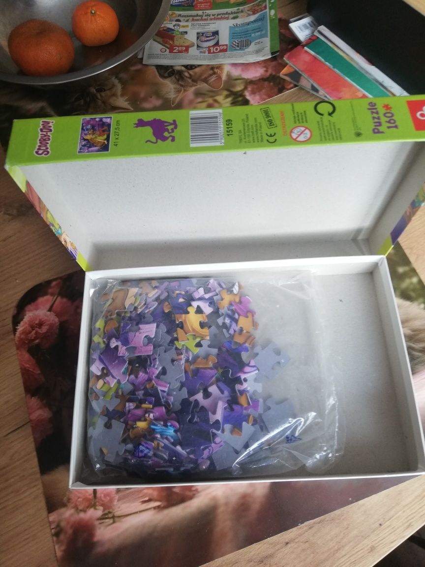 Puzzle jak Nowe Scooby doo 160 elementów