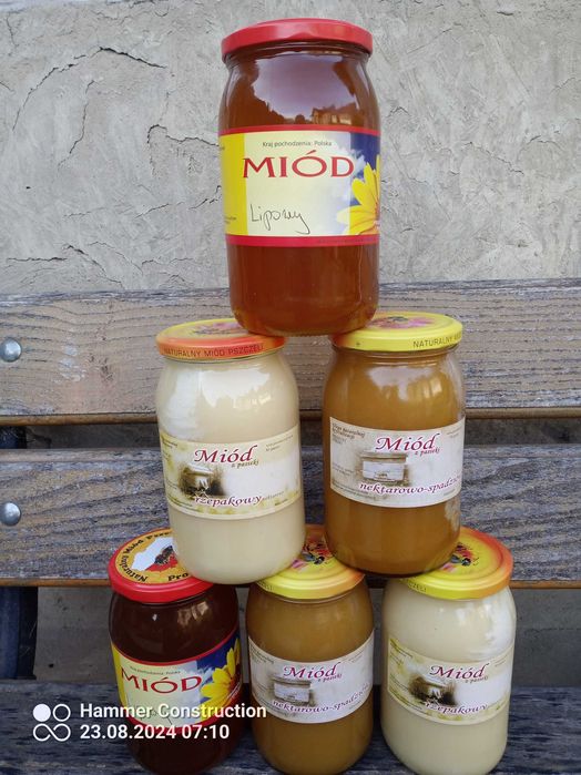 Miód nawlociowy z własnej pasieki