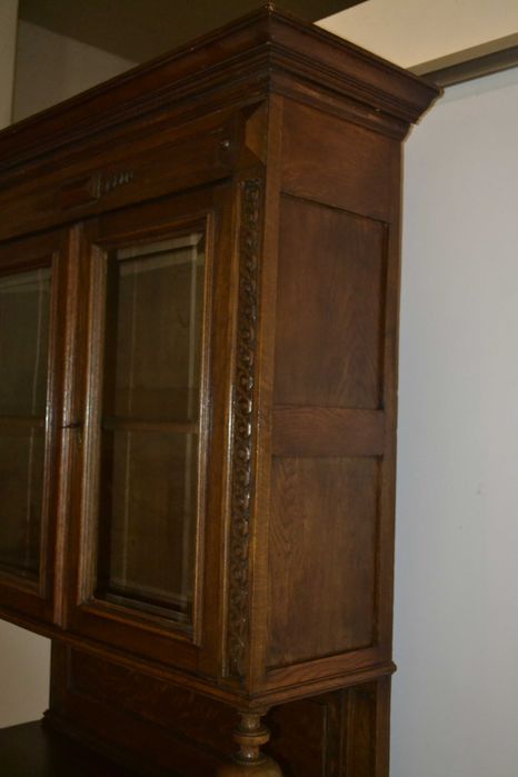 kredens eklektyczny .1910 . dąb