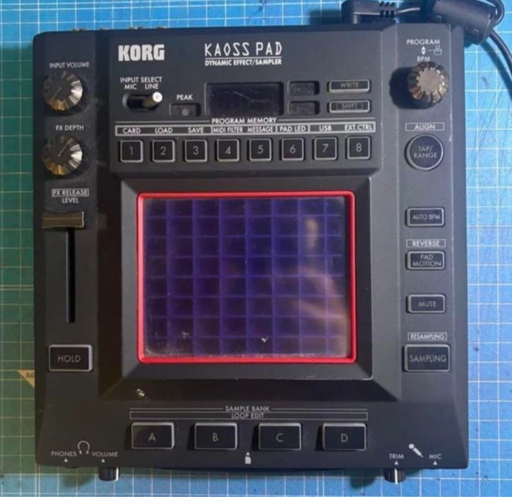 Kaoss pad3 sem carregador a funcionar