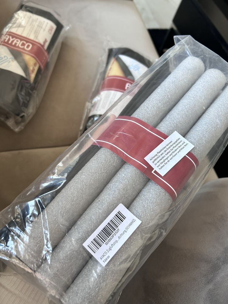 Piankowa uszczelka pod drzwi uszczelnianie 4 paczki po 6 szt nowe