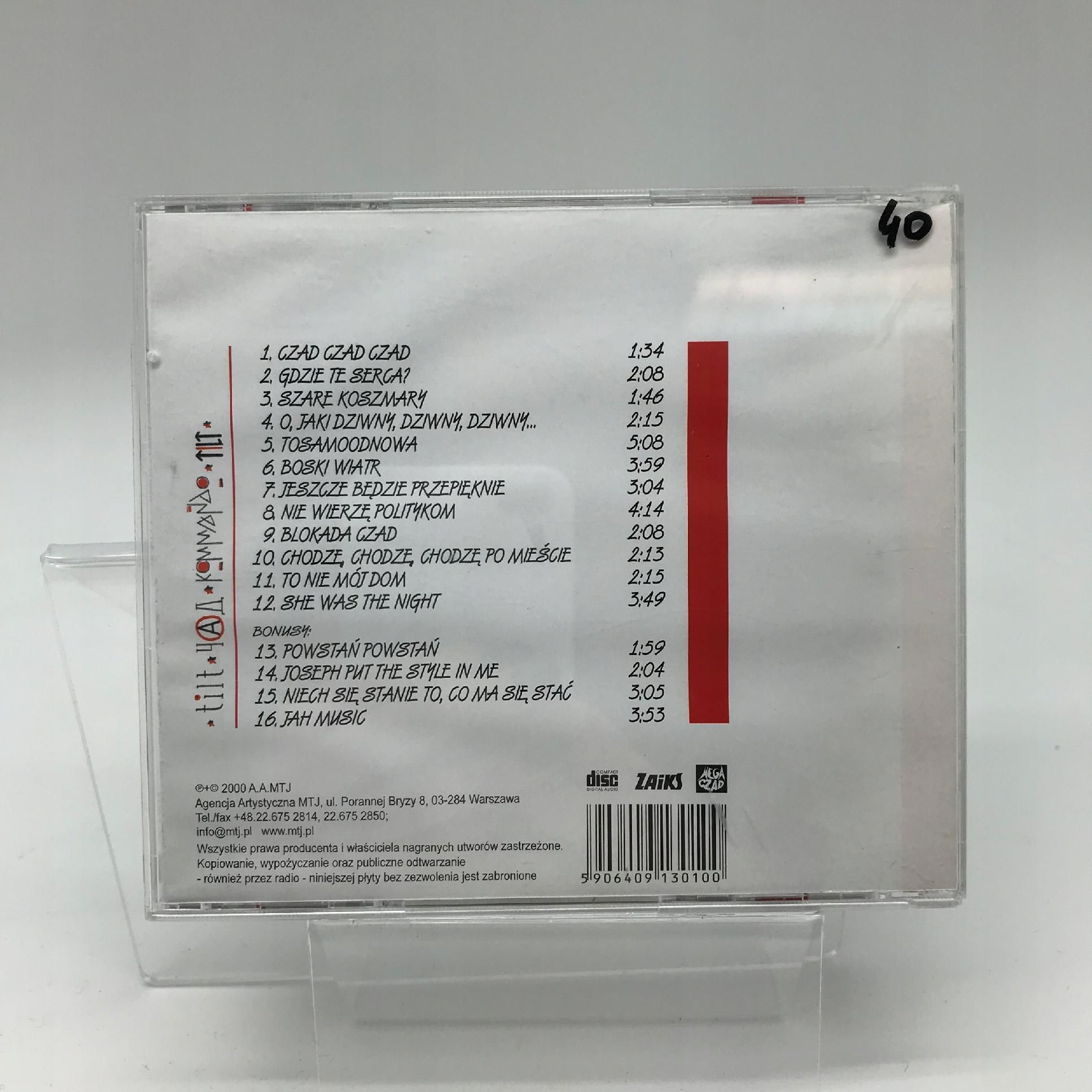 cd - czad komando - tilt czad kommando