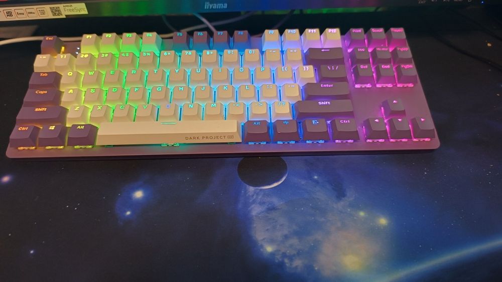 Klawiatura gejmingowe dark project