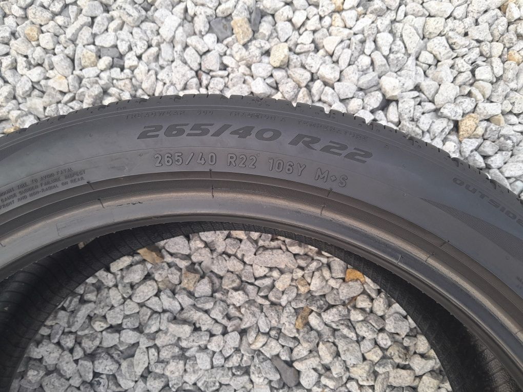 265/40R22 106Y Pirelli Scorpion Allseason rant ochronny 2020r