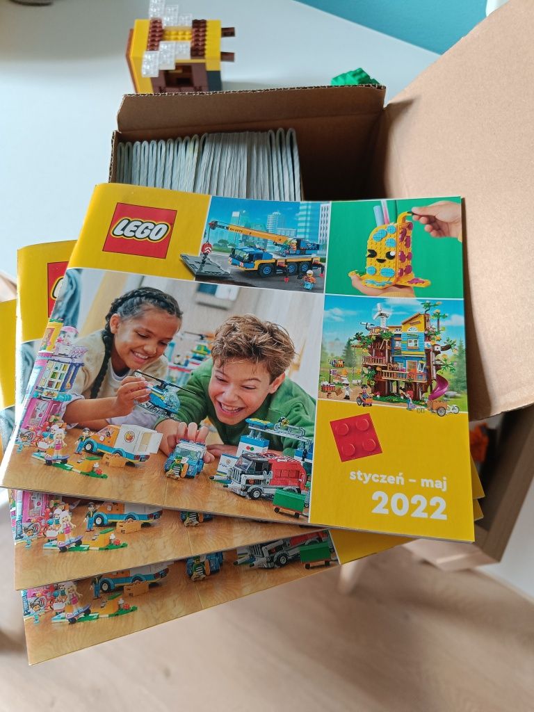 Katalog lego styczeń maj 2022 25 sztuk