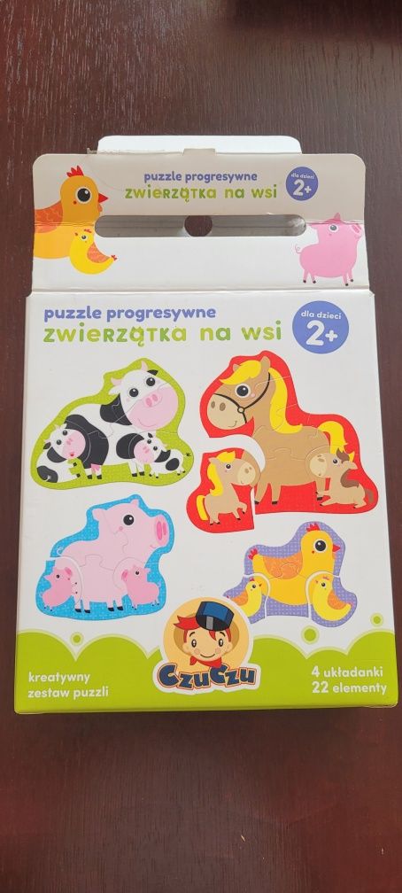 Puzzle dla dwulatka Czuczu,  Fisher Price