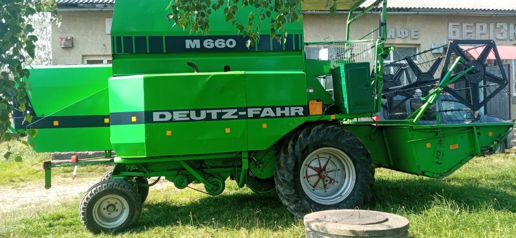 Продам комбайн deutz fahr m660