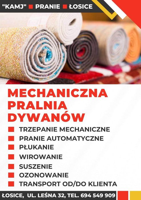 Mechaniczna pralnia dywanów