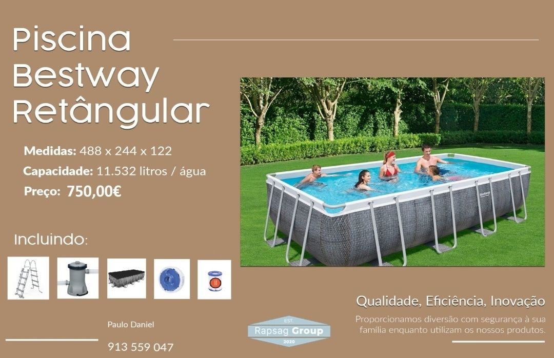 Piscina Tubular / Deck