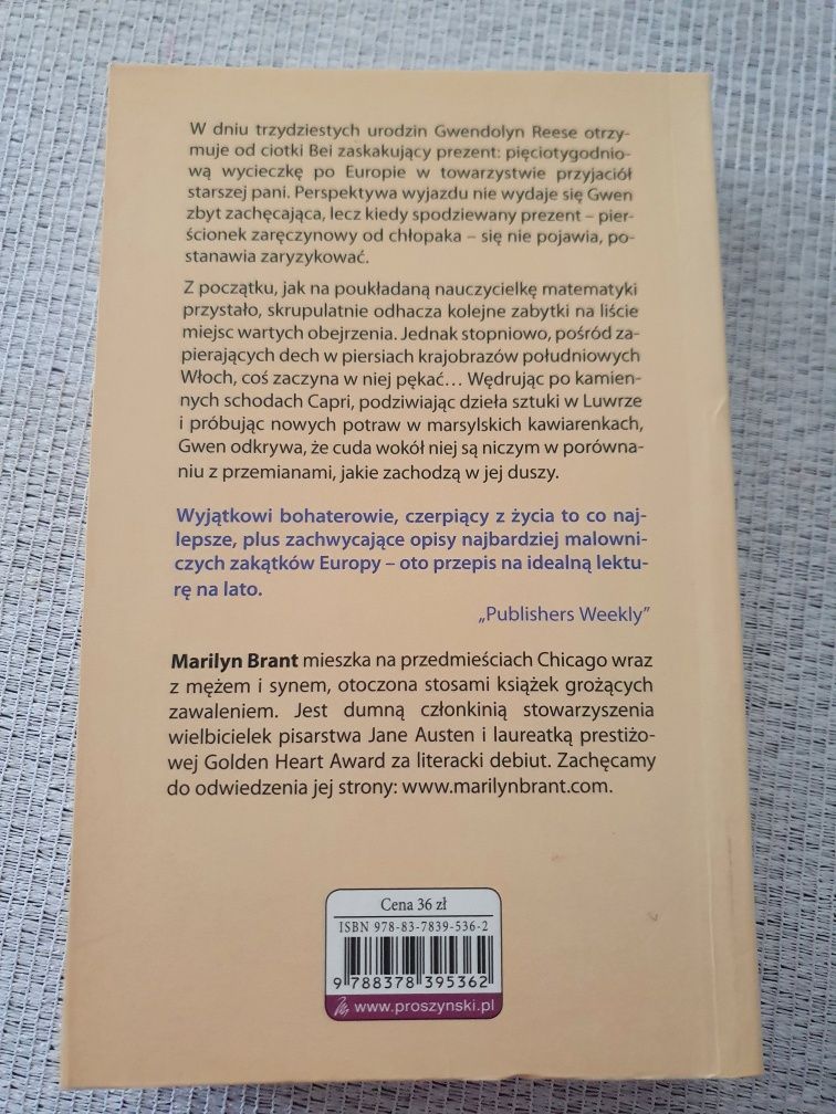 Wakacje w Europie- Marilyn Brant