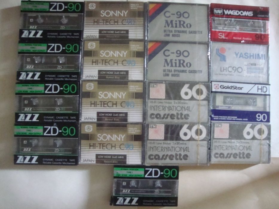 кассета аудио ZZZ ZD90/SONNY C90