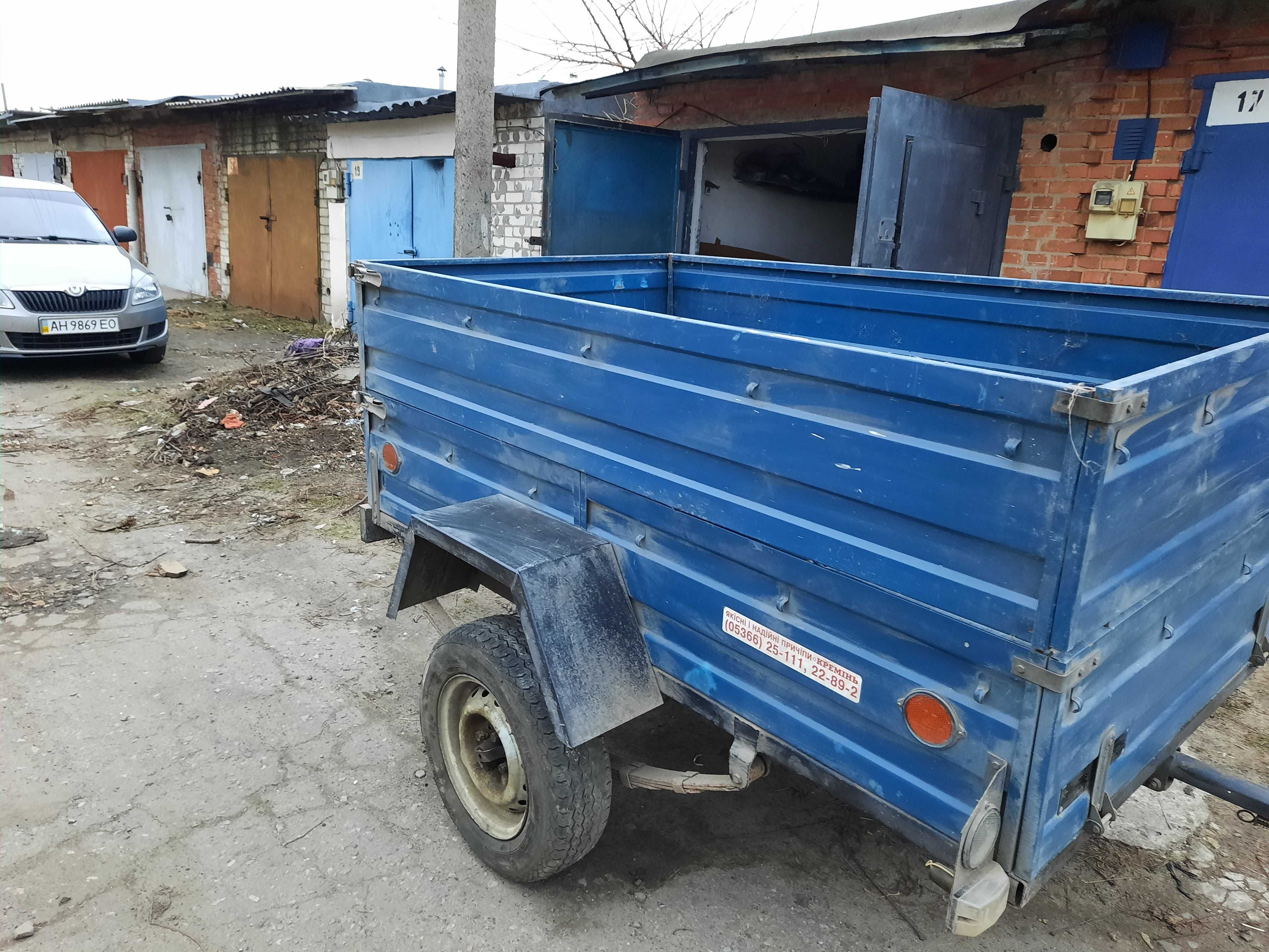 Продаётся прицеп для легковой  авто.