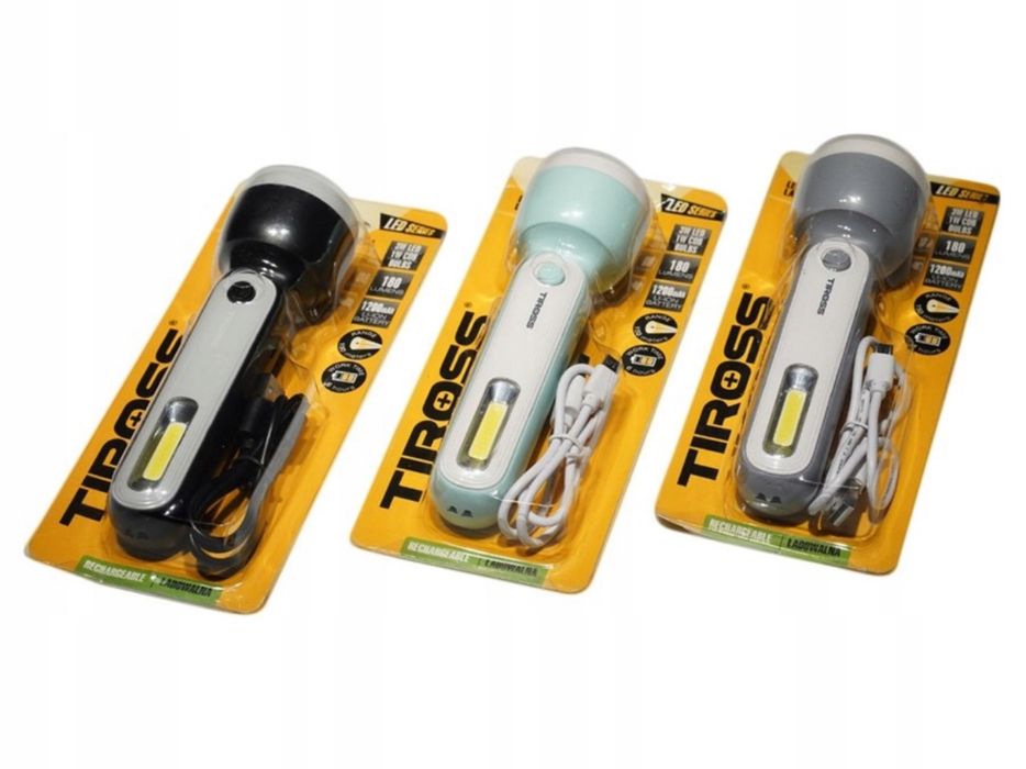 Ліхтарик акумуляторний багатофункціональний TIROSS TS-1854
