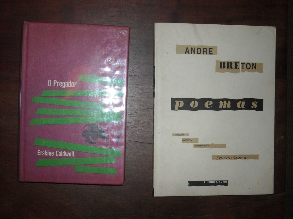 Livros diversos Caldwell, Breton, Gil Vicente, Moravia, Curie, Coelho