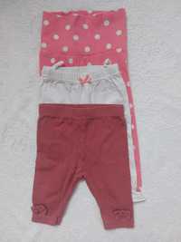 Legginsy spodnie hm I inne marki 56 62