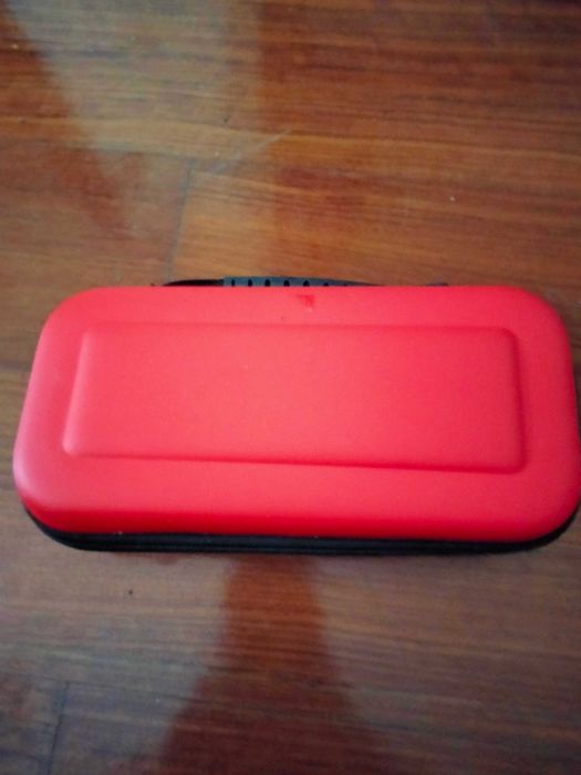 Bolsa vermelha nintendo switch
