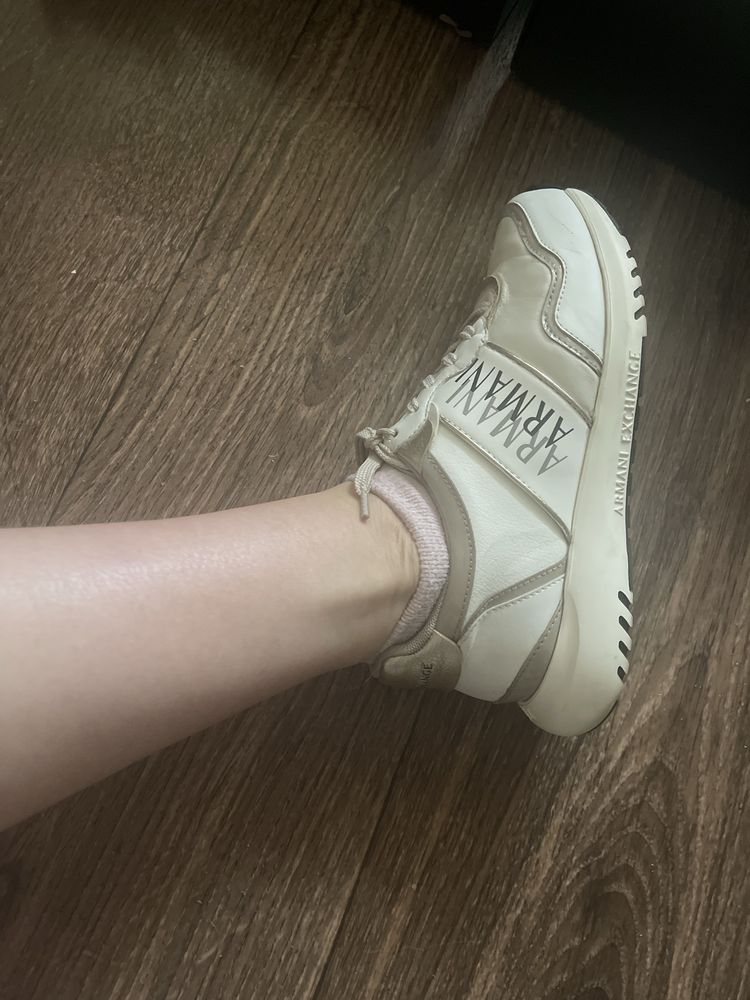 Продам кроссовки Armani! Оригинал! Недорого! Коробка!Полный комплект!