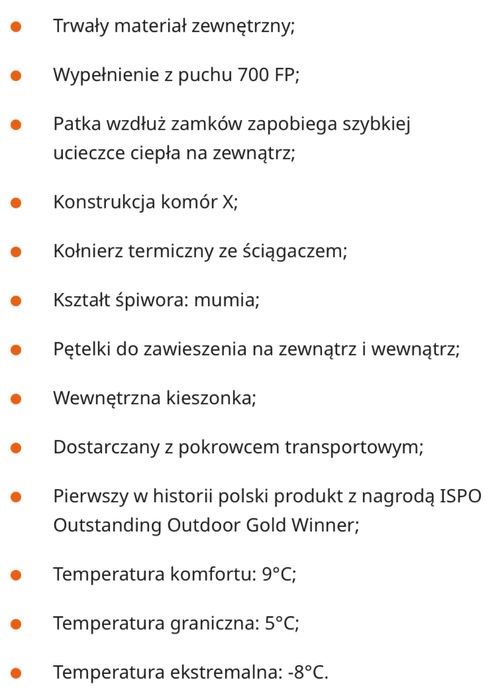 Spiwor Pajak quest dwuosobowy duo puchowy