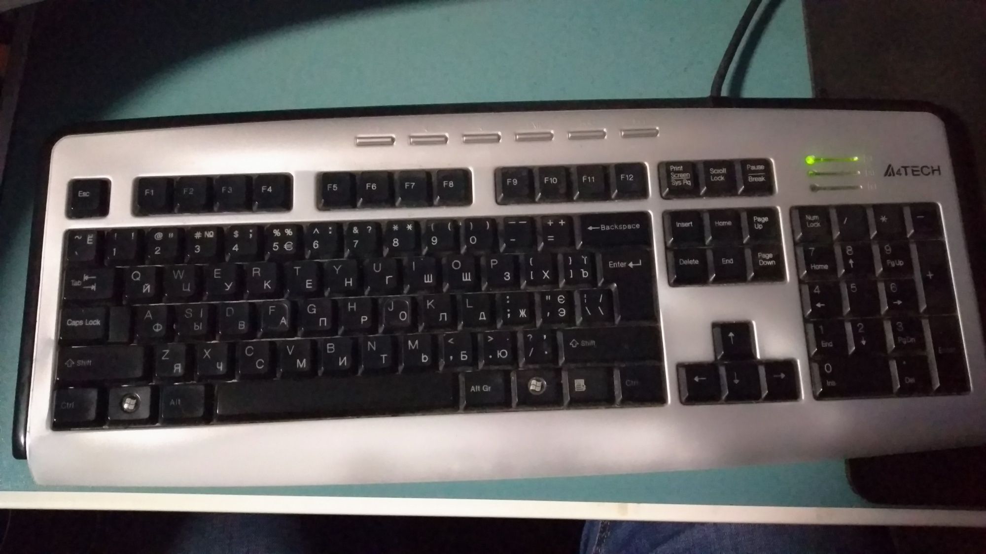 Клавиатура A4Tech KL-23MU PS/2 + Мышка USB Logitech RX250