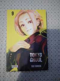 Livros - Tokyo Ghoul 1, 9 e 10 (manga)