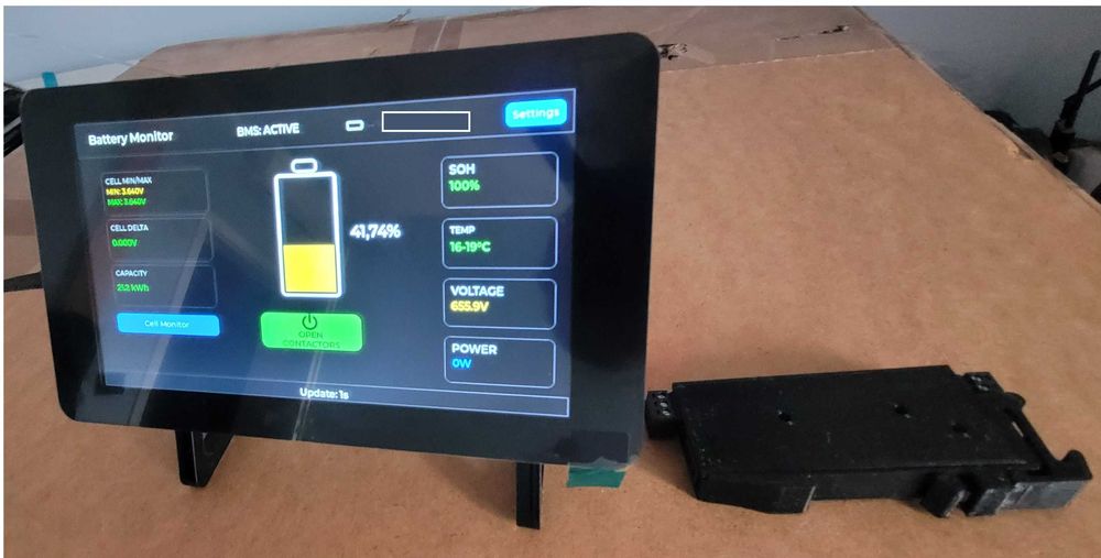 Magazyn energi HV BMS Akumulatory samochodowe