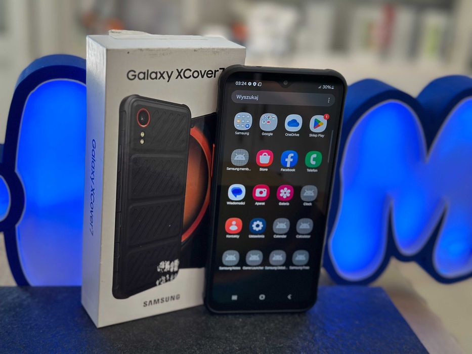 Smartfon SAMSUNG XCover 7 5G 6/128GB Czarny / RATY