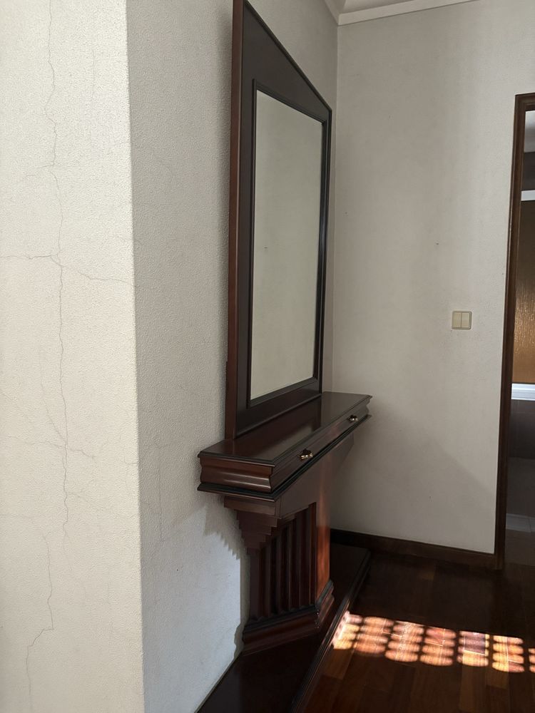 Movel de entrada com espelho