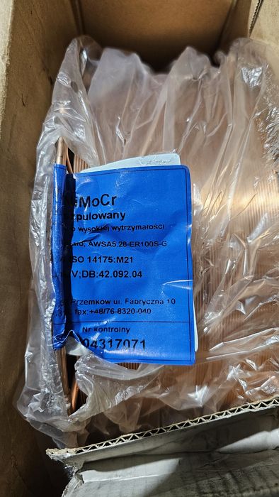 Drut spawalniczy Multimet IMT NiMoCr 1.2 16kg nowy