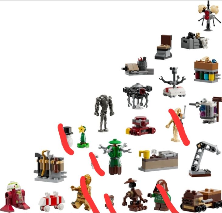 Kalendarz adwentowy Lego Star Wars 2025