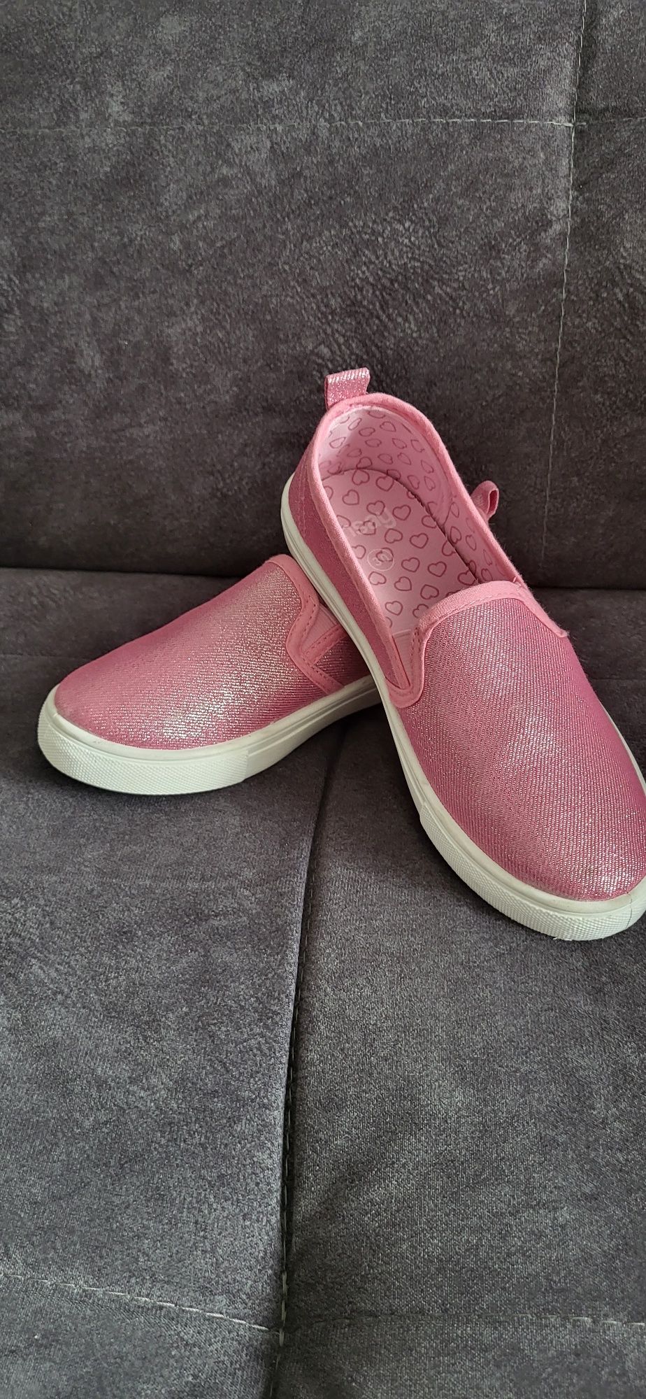 Buty/trampki różowe