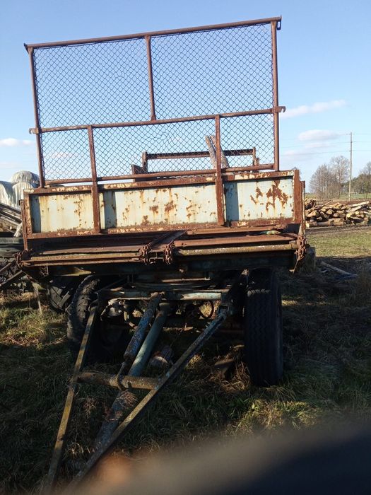 Rozrzutnik obornika dwuosiowy 5 ton Fortschritt T087