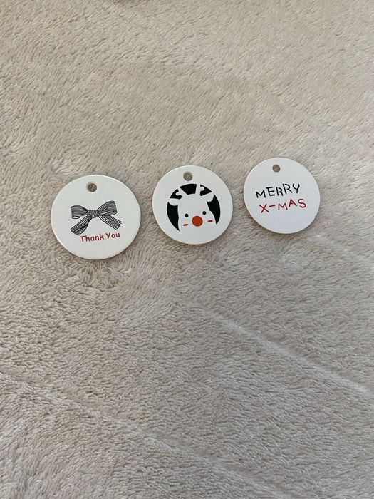 Бирочки  бирки hand made / ручная работа / новый год / спасибо