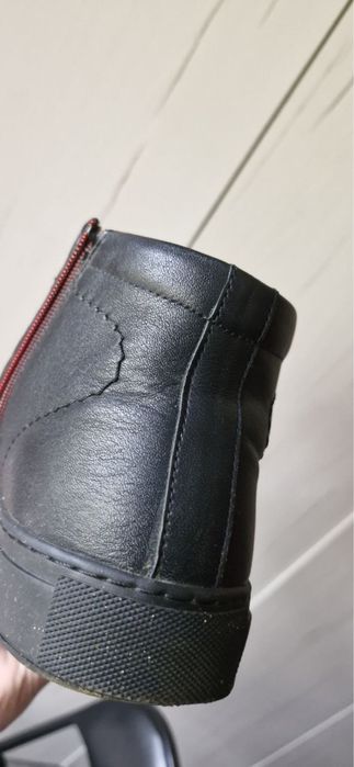 Ботинки кожа зима мужские