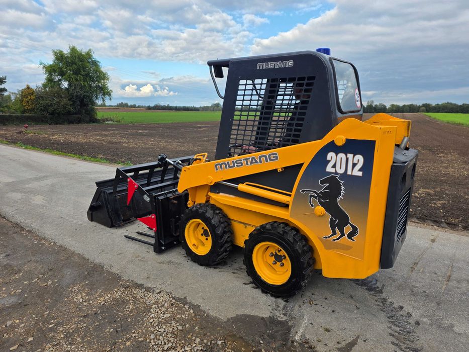 Mini Ładowarka Bobcat Mustang 2012 Ładowarka Widło krokodyl Łyżka