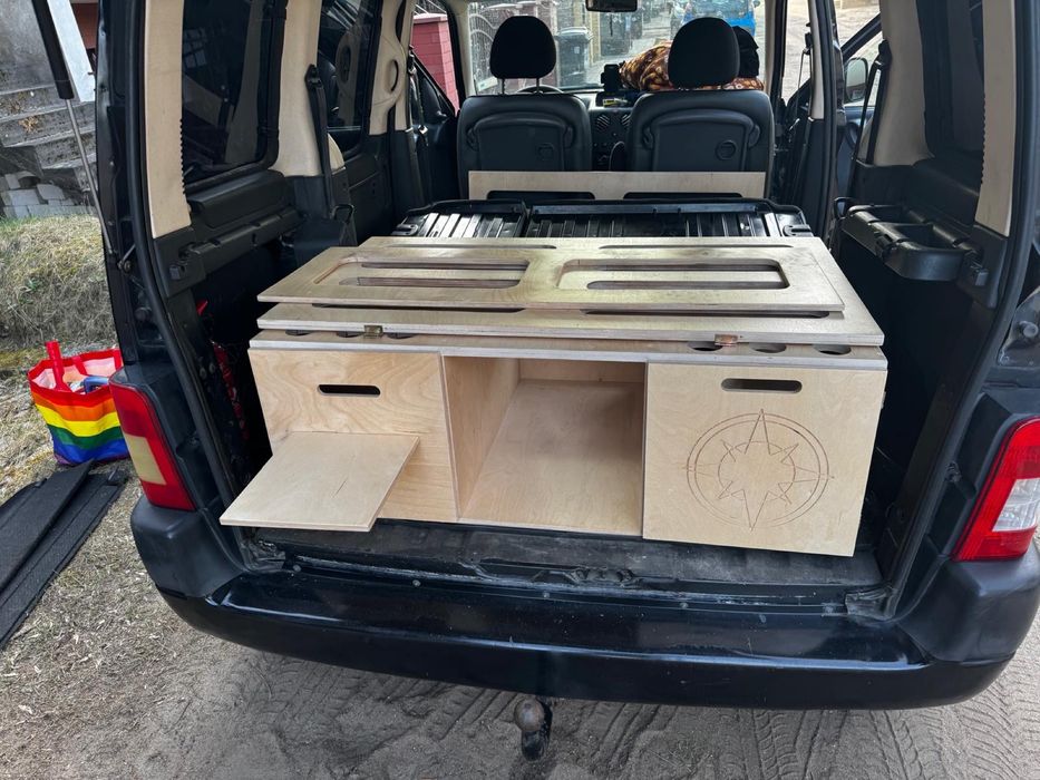 Zabudowa kampigowa turystycza camping box berlingo kango i inne