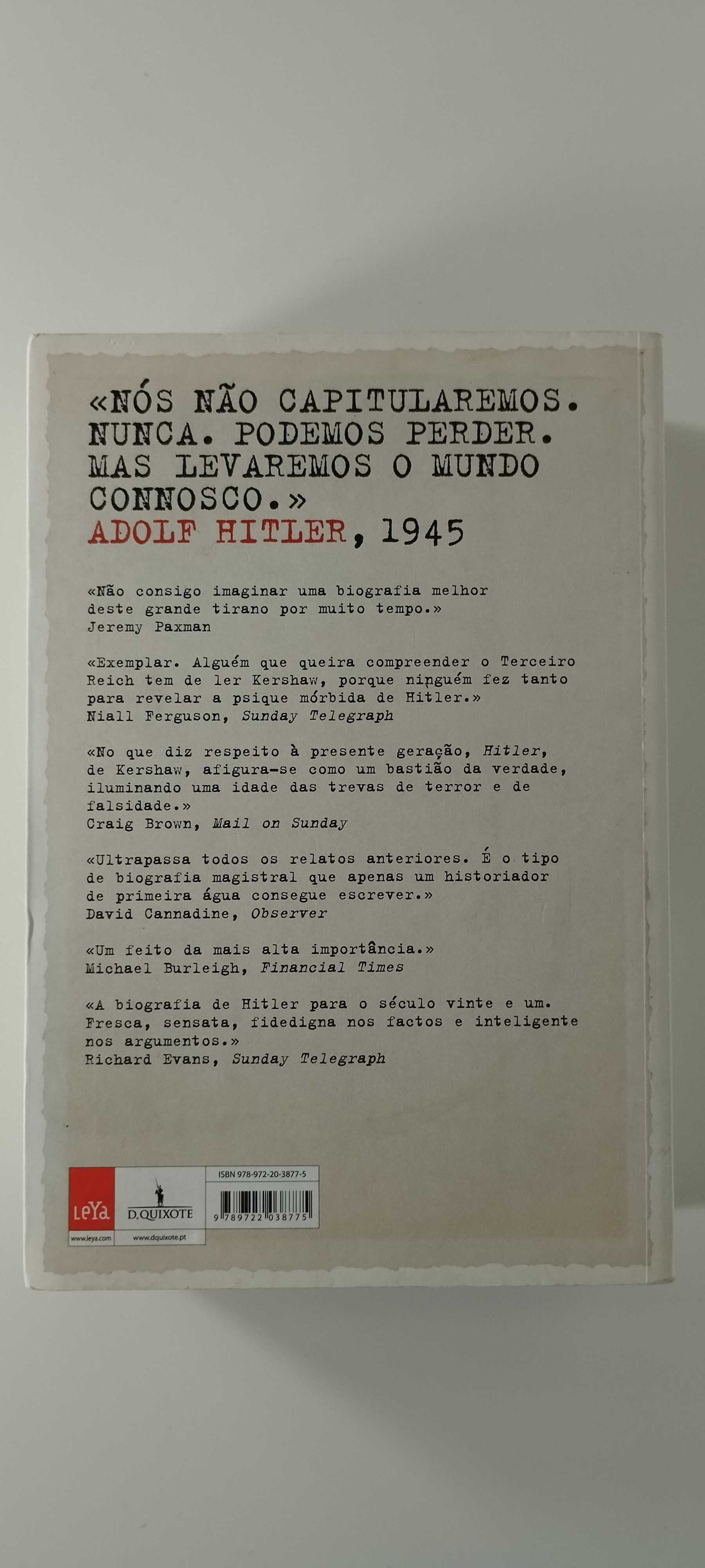 Hitler - Uma Biografia - de Ian Kershaw