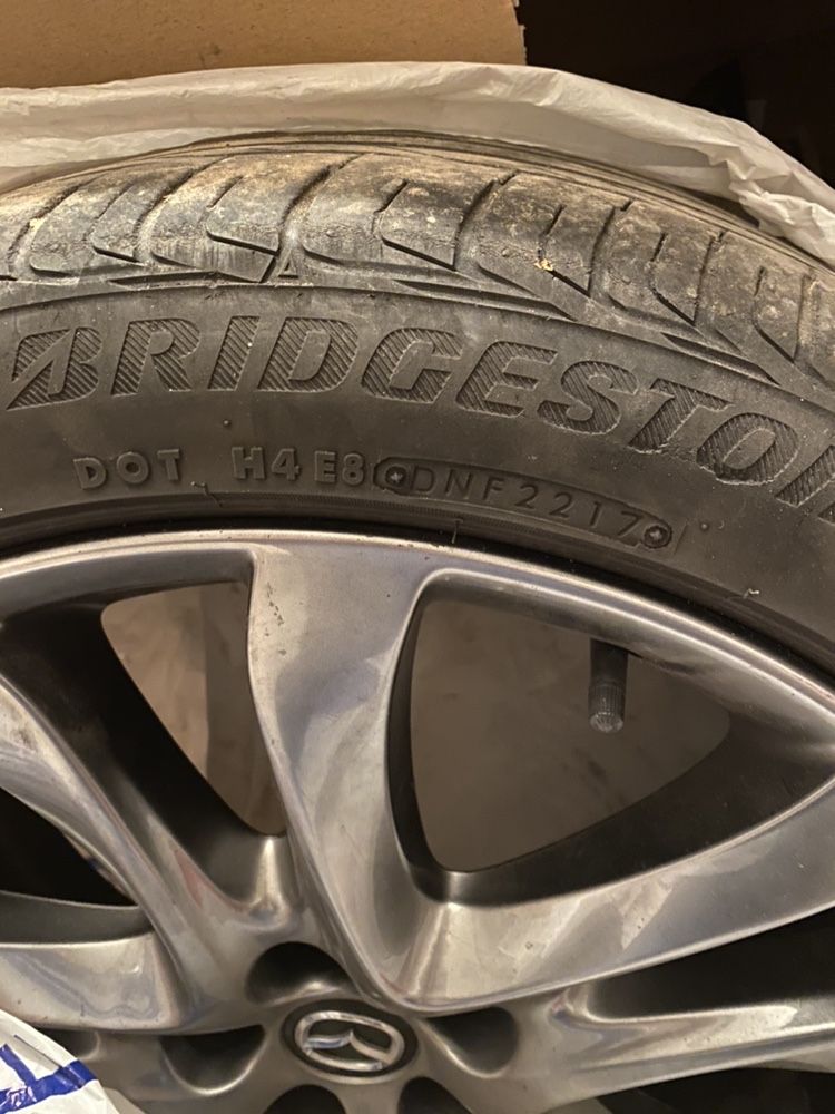 Резина летняя 225/45/19 Bridgestone Turanza (Бриджстоун)