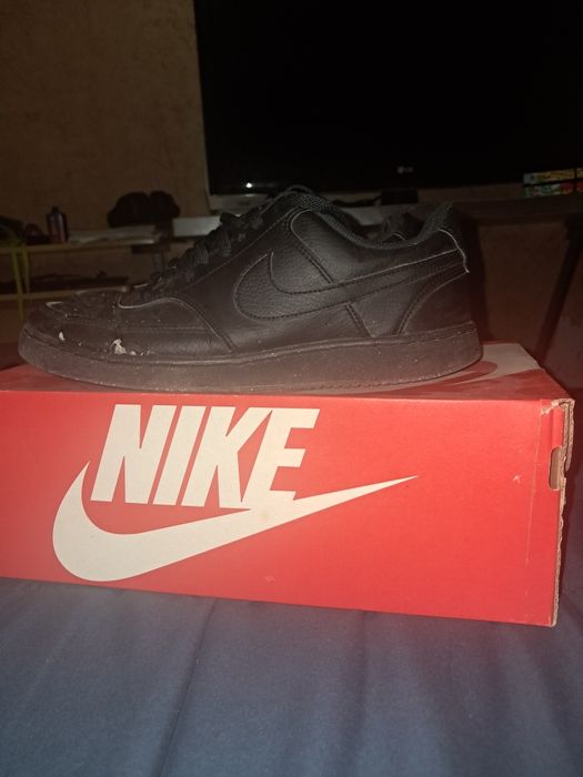 Nike Court Vision Pretos.