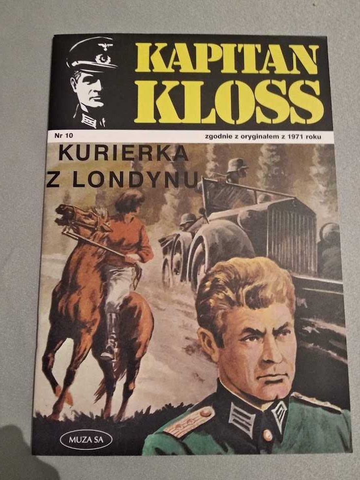 Kapitan Kloss - doskonały stan - komiks nr 10 - kurierka z Londynu