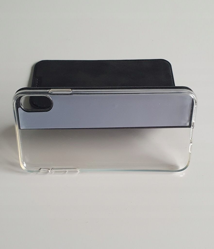 Etui Case Pokrowiec Do iPhone XS MAX Magnetyczne Z Klapką Skóra